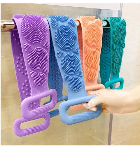 Exfoliating Silicone Back Scrubber Belt (1 pc)